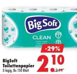 Mäc Geiz BigSoft Toilettenpapier Angebot