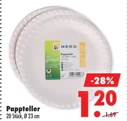 Mäc Geiz HEKU Pappteller Angebot