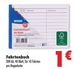 Mäc Geiz STYLEX Fahrtenbuch Angebot