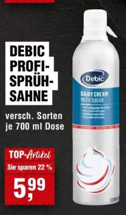Handelshof DEBIC PROFISPRÜHSAHNE Angebot