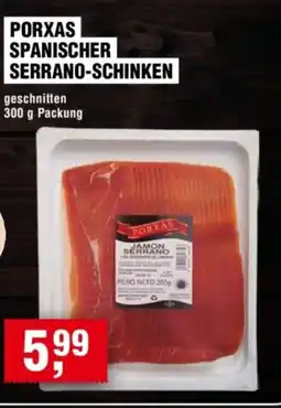 Handelshof PORXAS SPANISCHER SERRANO-SCHINKEN Angebot