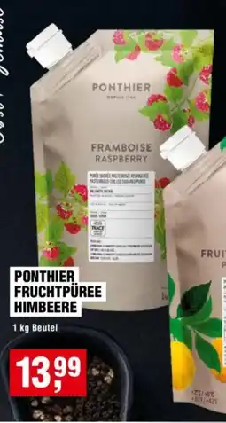 Handelshof PONTHIER FRUCHTPÜREE HIMBEERE Angebot