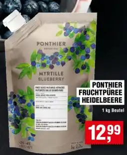 Handelshof PONTHIER FRUCHTPÜREE HEIDELBEERE Angebot
