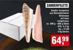 Handelshof ZANDERFILETS Angebot
