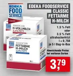 Handelshof EDEKA FOODSERVICE CLASSIC FETTARME H-MILCH Angebot