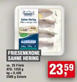 Handelshof FRIESENKRONE SAHNE HERING Angebot