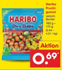 Netto Marken-Discount Haribo Fruchtgummi Angebot