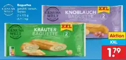 Netto Marken-Discount Genuss Welt Baguettes Angebot