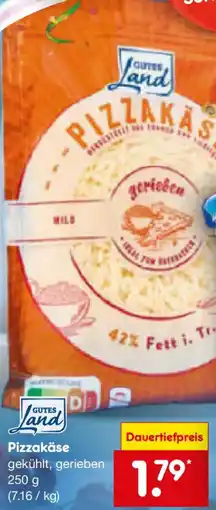 Netto Marken-Discount Gutes land Pizzakäse Angebot