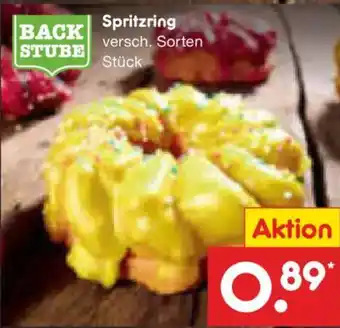 Netto Marken-Discount Back stube spritzring Angebot