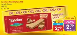 Netto Marken-Discount Loacker Maxi Waffeln XXL Angebot