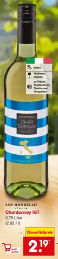 Netto Marken-Discount SAN MONDELLO Chardonnay IGT Angebot