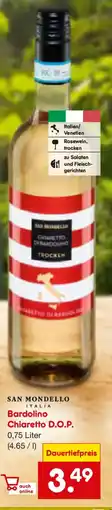 Netto Marken-Discount SAN MONDELLO Bardolino Chiaretto D.O.P. Angebot