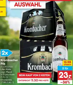 Netto Marken-Discount Krombacher Pils Angebot