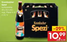 Netto Marken-Discount Krombacher Spezi Angebot