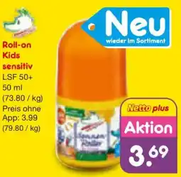 Netto Marken-Discount Roll-on Kids sensitiv Angebot