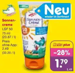 Netto Marken-Discount Sonnencreme Angebot