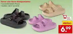 Netto Marken-Discount Damen oder Herren Badepantoletten Angebot