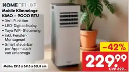 Netto Marken-Discount HOME DELUXE Mobile Klimanlage KIMO 9000 BTU Angebot