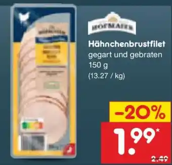 Netto Marken-Discount Hofmaier Hähnchenbrustfilet Angebot