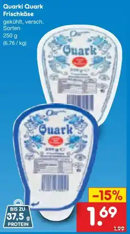 Netto Marken-Discount Quarki Quark Frischkäse Angebot
