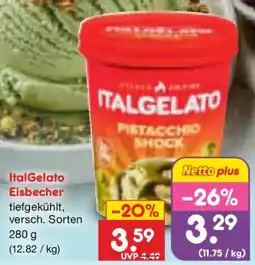 Netto Marken-Discount ItalGelato Eisbecher Angebot