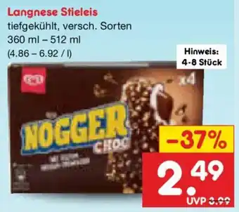 Netto Marken-Discount Langnese Stieleis Angebot