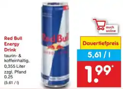 Netto Marken-Discount Red Bull Energy Drink Angebot