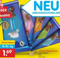 Netto Marken-Discount Lieblings Tafelschokolade Angebot