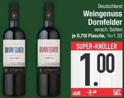 E-Center Weingenuss Dornfelder Angebot
