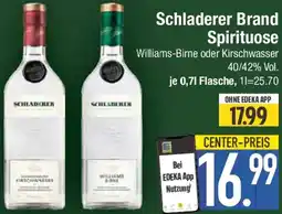 E-Center Schladerer Brand Spirituose Angebot