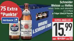 E-Center Schneider Weisse oder Helles Angebot