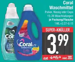 E-Center Coral Waschmittel Angebot