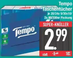 E-Center Tempo Taschentücher Angebot