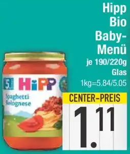 E-Center Hipp Bio Baby Menü Angebot
