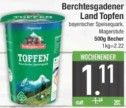 E-Center Berchtesgadener Land Topfen Angebot