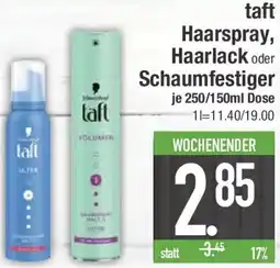E-Center taft Haarspray, Haarlack oder Schaumfestiger Angebot