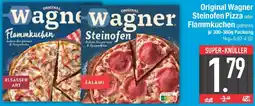 E-Center Original Wagner Steinofen Pizza oder Flammkuchen Angebot