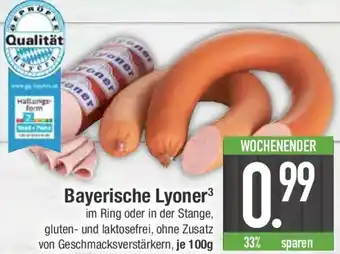 E-Center Bayerische Lyoner Angebot