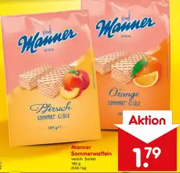 Netto Marken-Discount Manner Sommerwaffeln Angebot