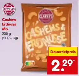 Netto Marken-Discount CLARKYS Cashew Erdnuss Mix Angebot