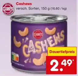 Netto Marken-Discount CLARKYS Cashews Angebot
