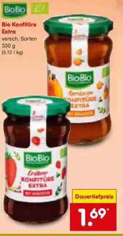Netto Marken-Discount Bio Konfitüre Extra Angebot