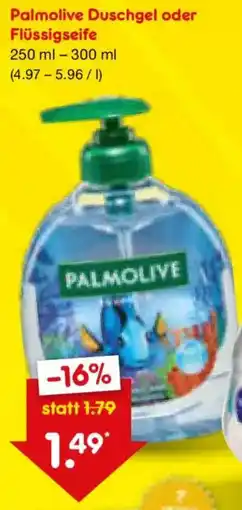 Netto Marken-Discount Palmolive Duschgel oder Flüssigseife Angebot
