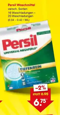 Netto Marken-Discount Persil Waschmittel Angebot
