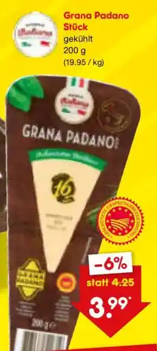 Netto Marken-Discount Grana Padano Stück Angebot