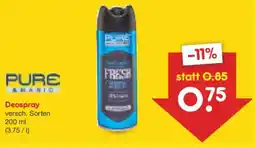 Netto Marken-Discount Pure deospray Angebot