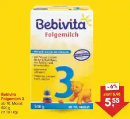 Netto Marken-Discount Bebivita Folgemilch 3 Angebot