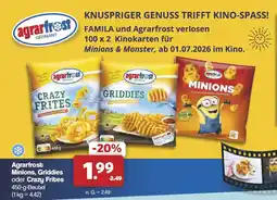 Famila Nord West Agrarfrost Minions, Griddies oder Crazy Frites Angebot