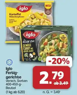 Famila Nord West Iglo Fertiggerichte Angebot